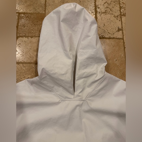 Maison Margiela Poly Coated White/Cream Anorak Hooded Jacket - Picture 13 of 16
